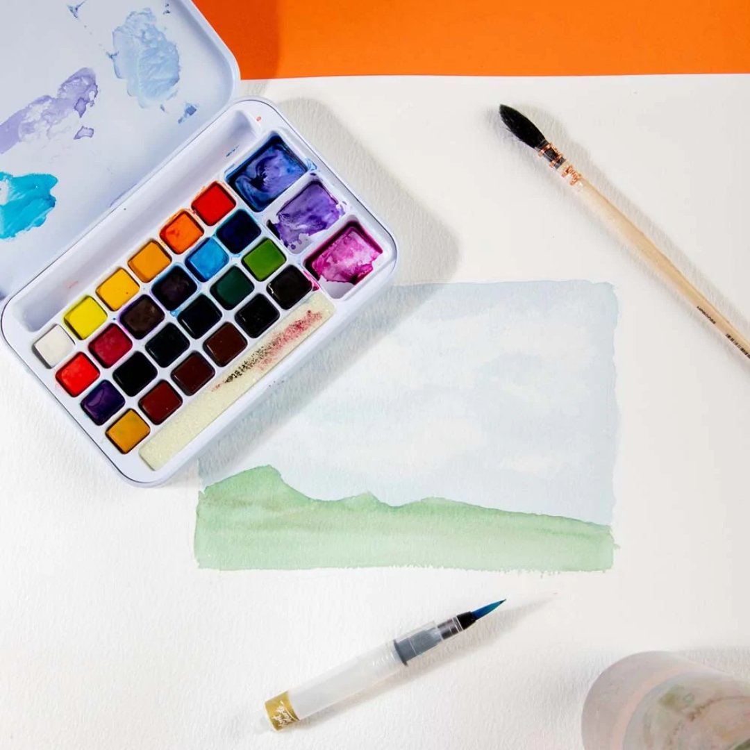 Mont Marte Watercolor Paint Set Of 27