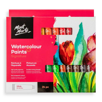 Mont Marte Watercolor Paints Pack Of 24