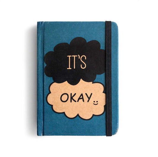 Mooch Its Ok Khaki Paper A6-Notebook