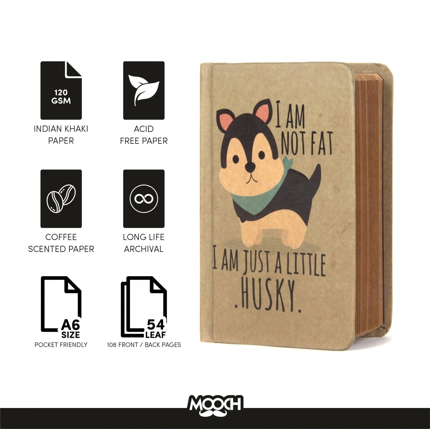 Mooch Jungle Series-A6 Notebooks