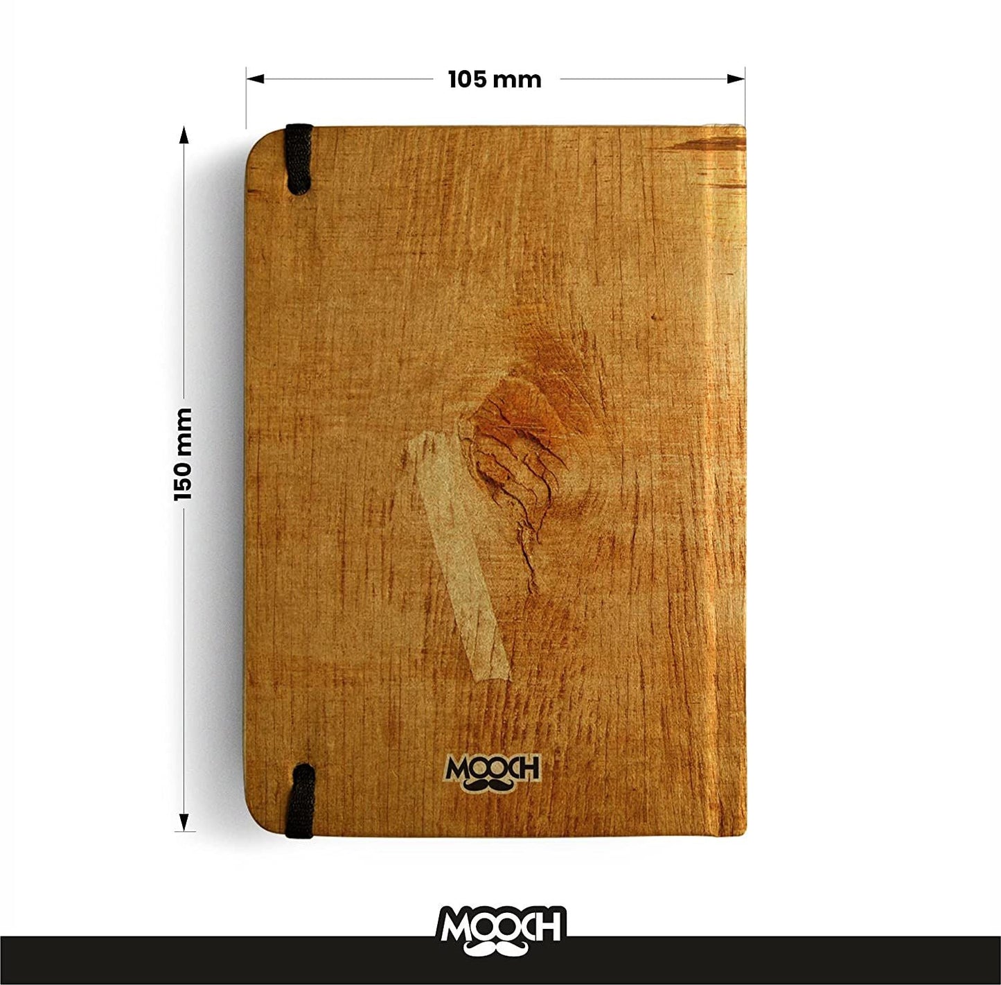 Mooch Nerd Girl Khaki Paper A6