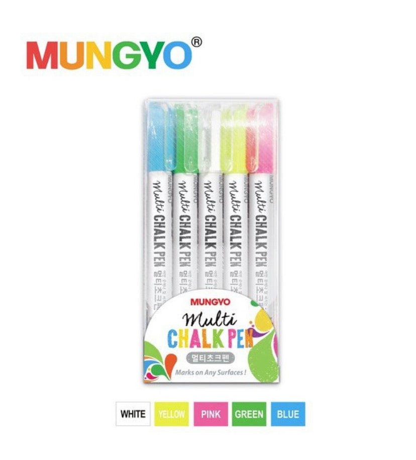 Mungyo Board & Glass Chalk Pen Markers