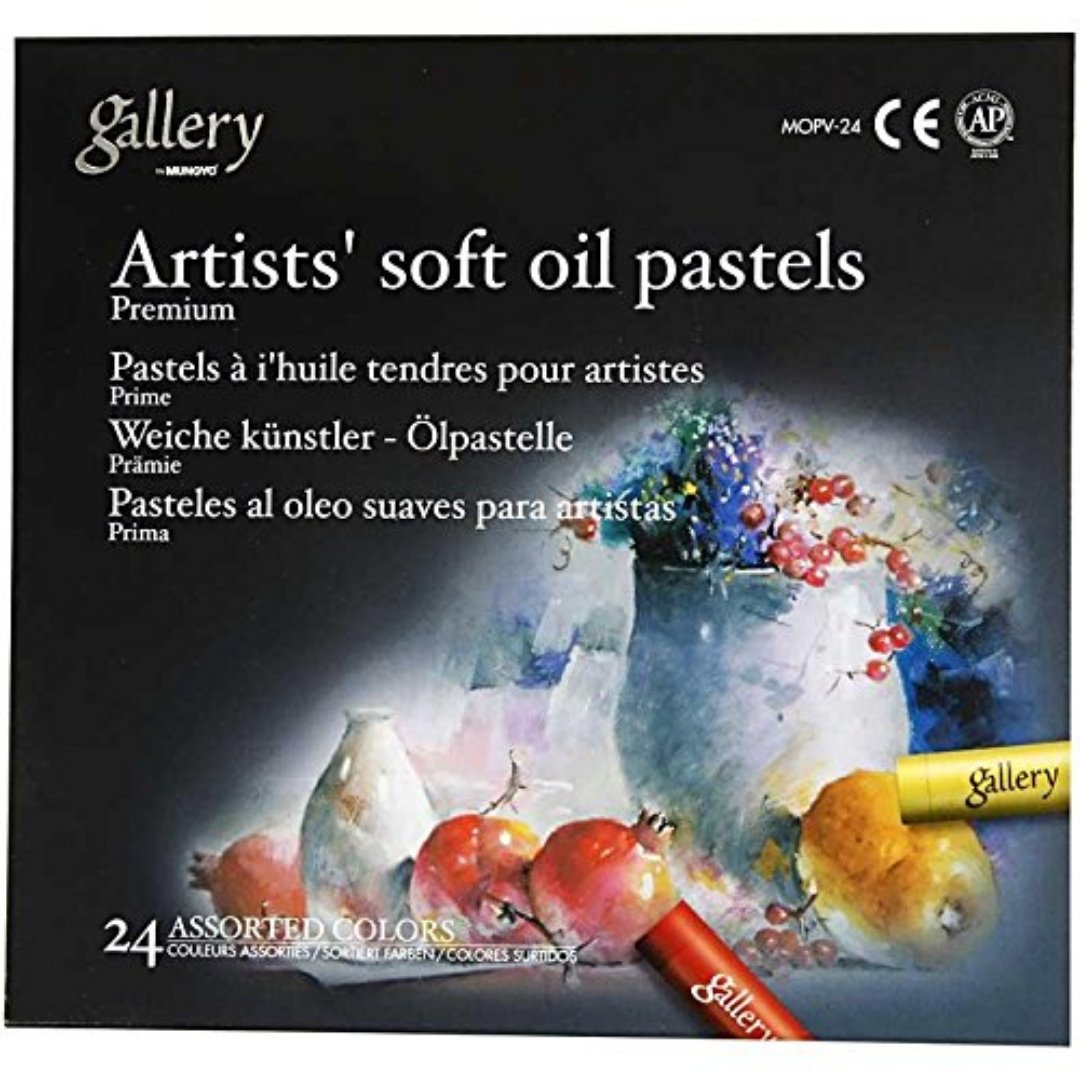 Mungyo Gallery Artist Soft Oil Pastel - 24 Shades