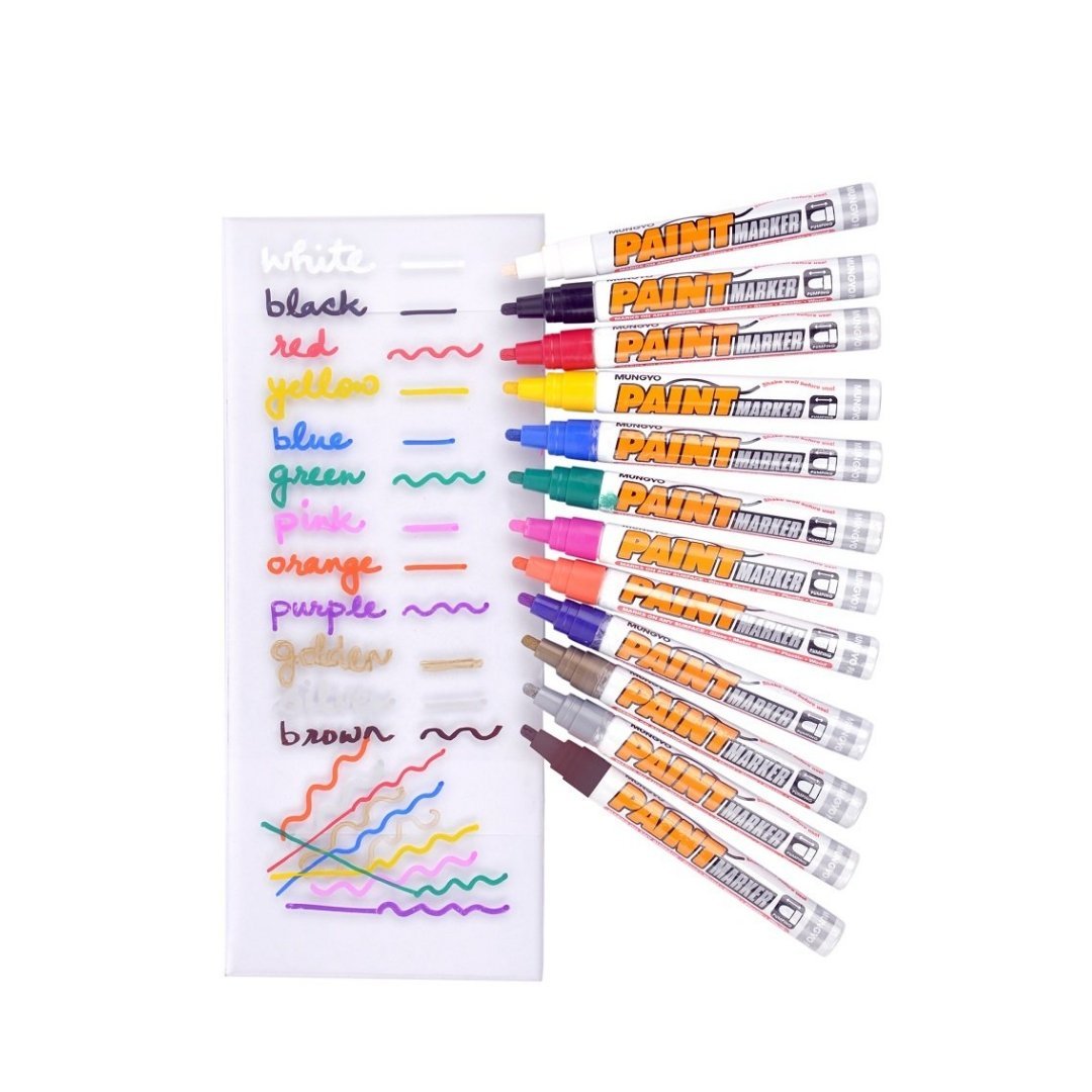 Mungyo Paint Markers - Set of 12