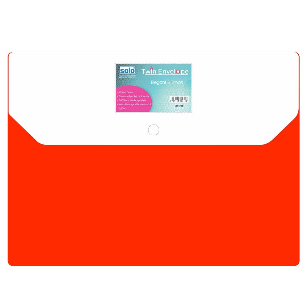 Solo My Clear Bag (Twin Pocket - Double Color) - FC