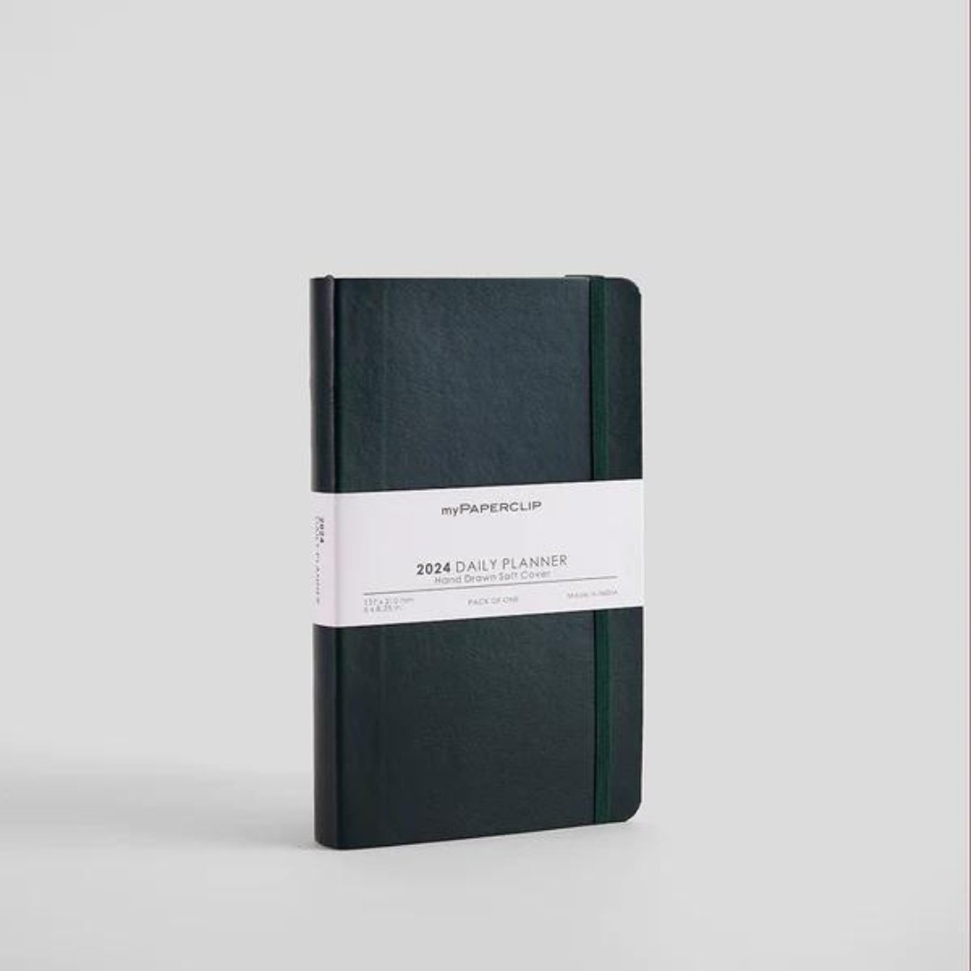 MypaperClip 2024 Daily Planner Notebook