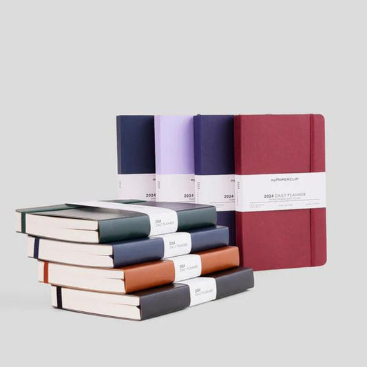 MypaperClip 2024 Daily Planner Notebook