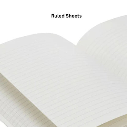 Mypaperclip Executive Series Hand Drawn Paper Back-Ruled A6