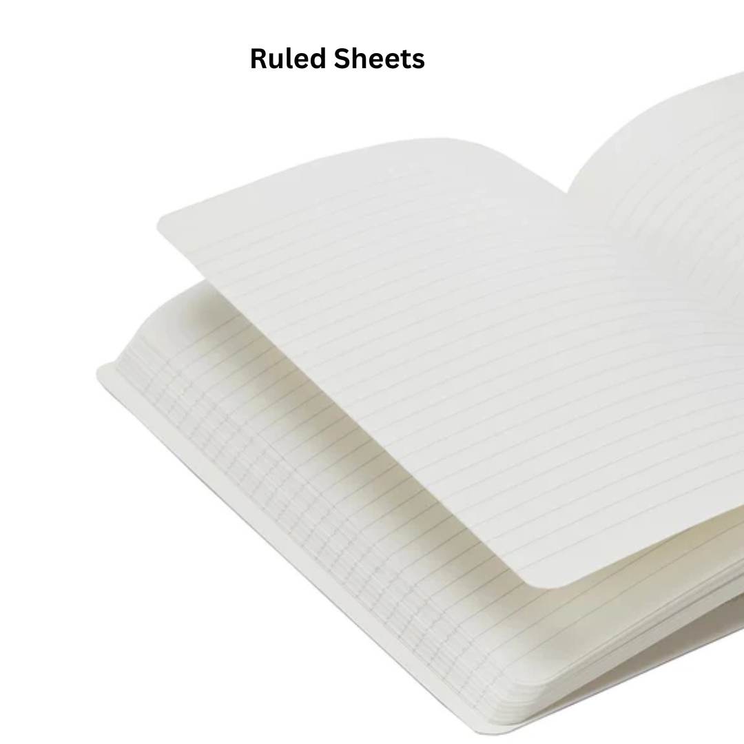 Mypaperclip Executive Series Hand Drawn Paper Back - Ruled