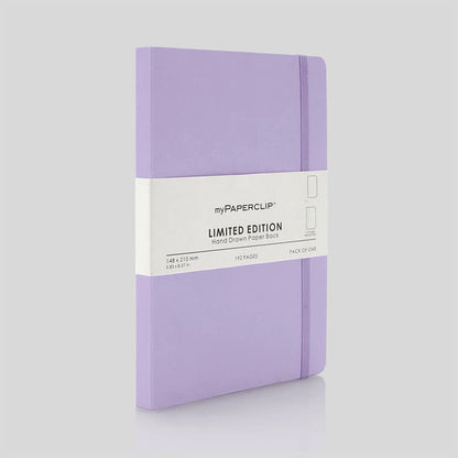 Mypaperclip Limited Edition Hand Drawn Paper Back Ruled Notebook  (A5-Size)