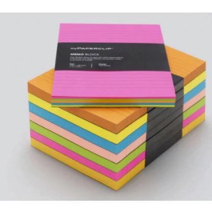 Paperclip Memo Block A6