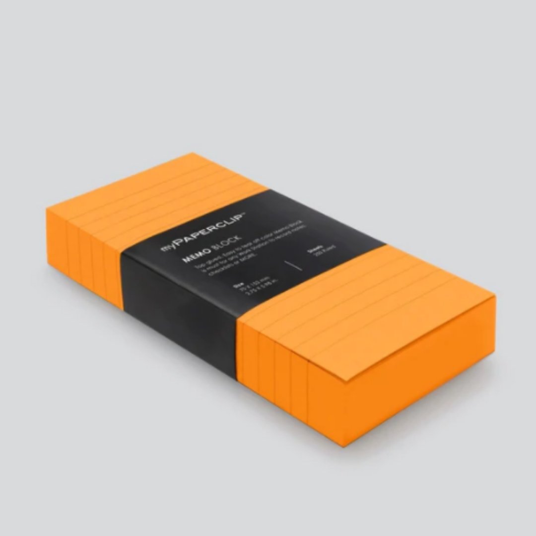 Mypaperclip Memo Block