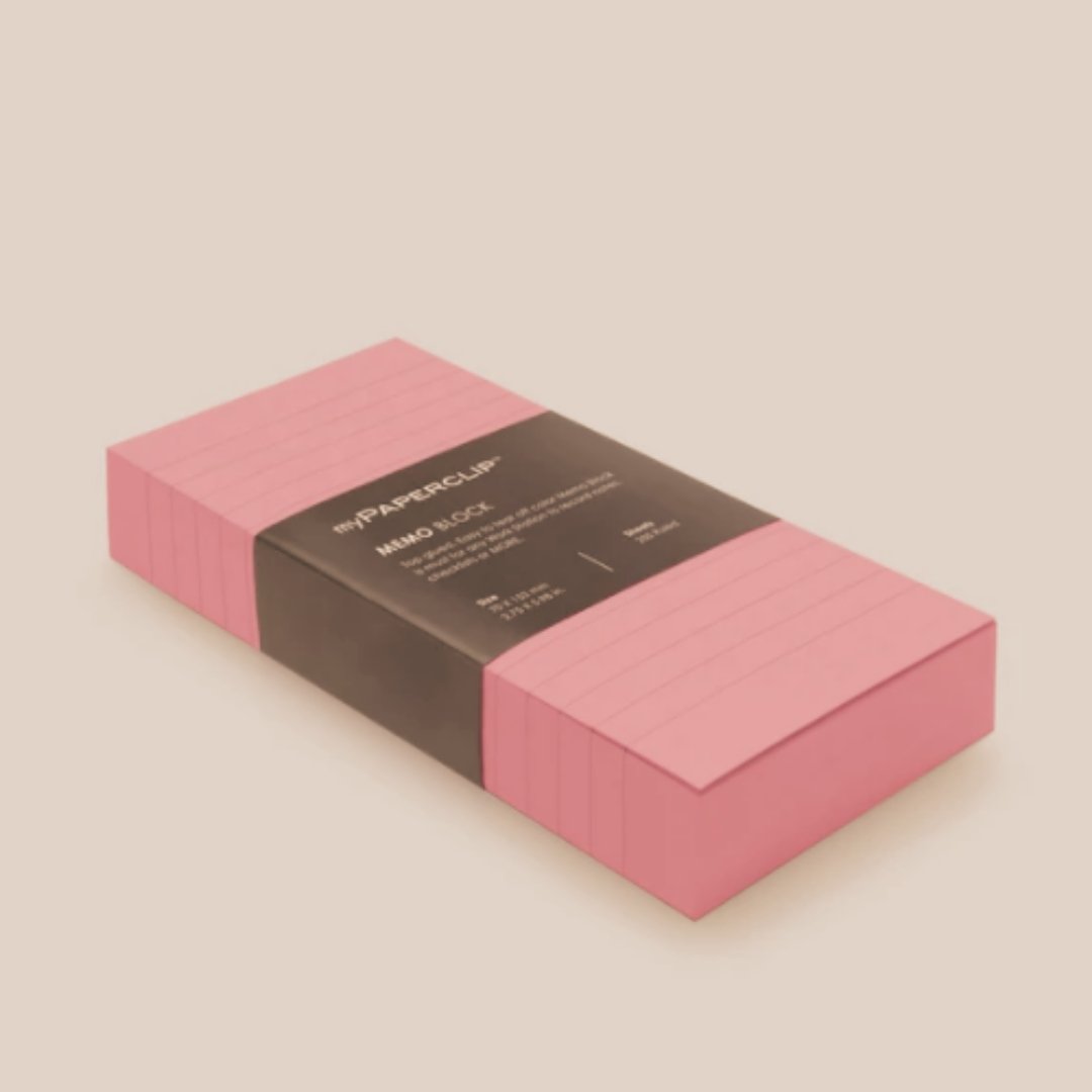 Mypaperclip Memo Block