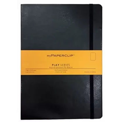 Mypaperclip Play Series with PU Back A5 Notebook Plain