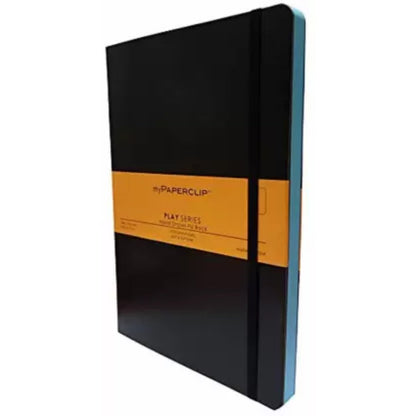 Mypaperclip Play Series with PU Back A5 Notebook Plain