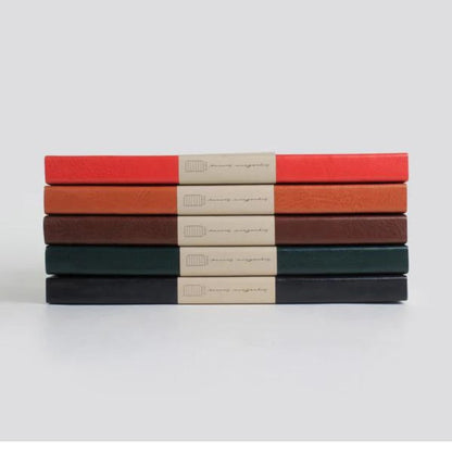 Mypaperclip Signature Series Hand-drawn PU Back Notebook- Ruled