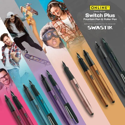 ONLINE, Roller Pen - SWITCH PLUS RUBY.