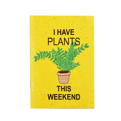 Papboo Plantable B6 Notebooks
