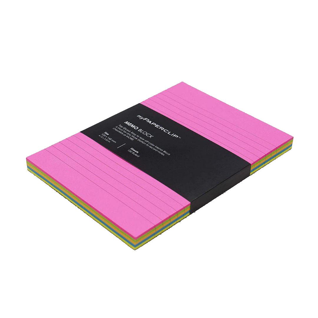 Paperclip Memo Block A6