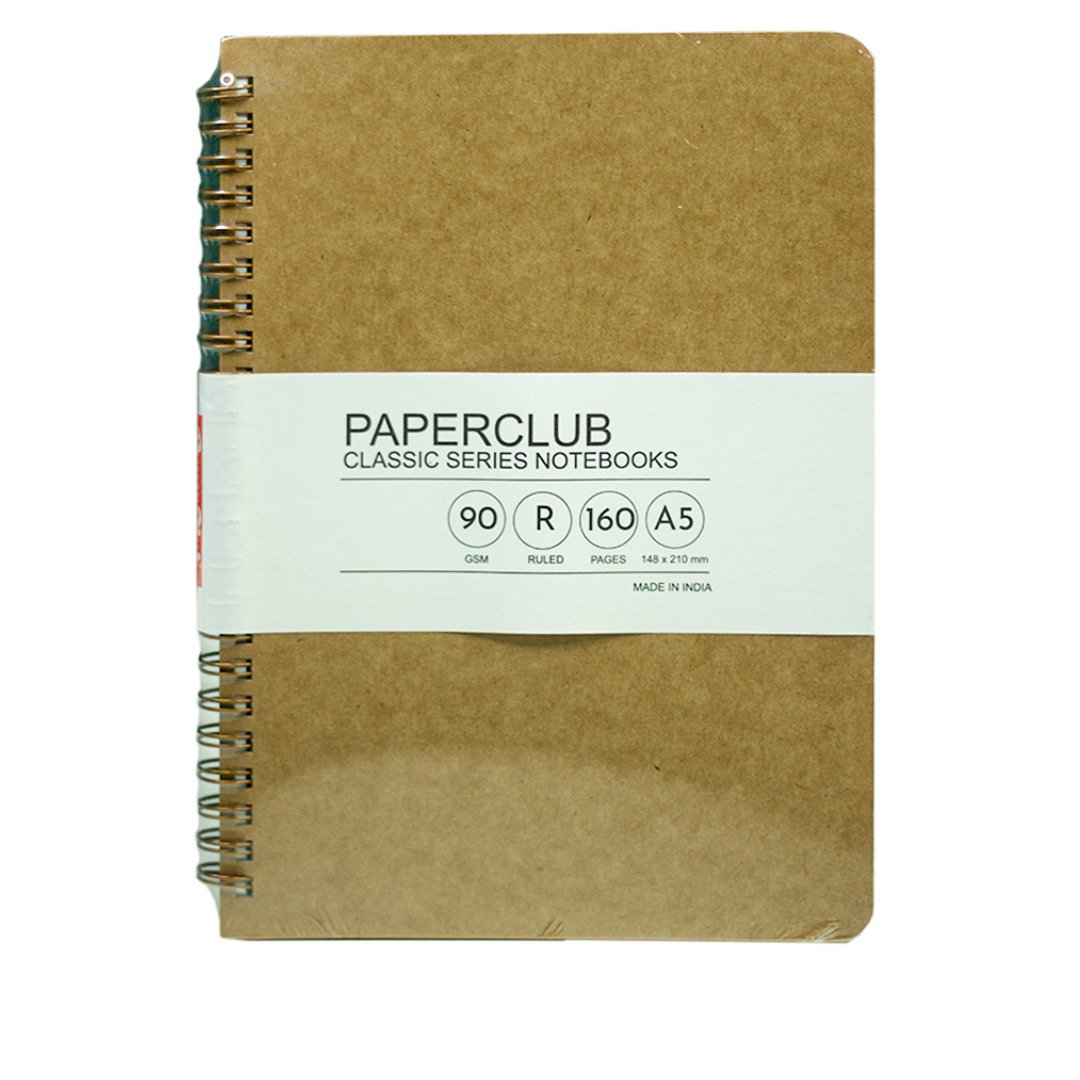 PaperClub Classic Series Notebook Wiro-bound