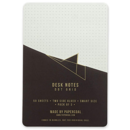 Papercoal Desk Notes Pack Of 3