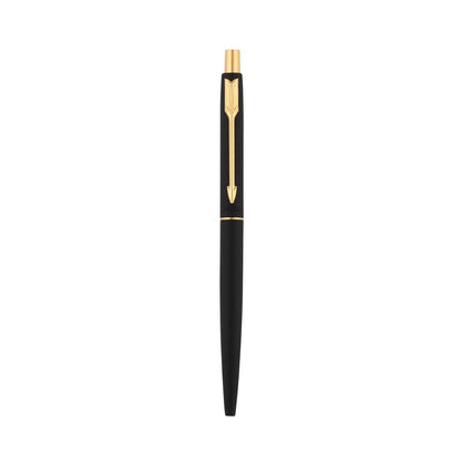 Parker Classic Matte Black Gold Trim Ball Pen