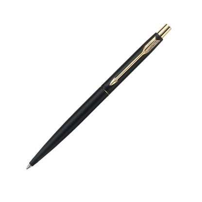 Parker Classic Matte Black Gold Trim Ball Pen