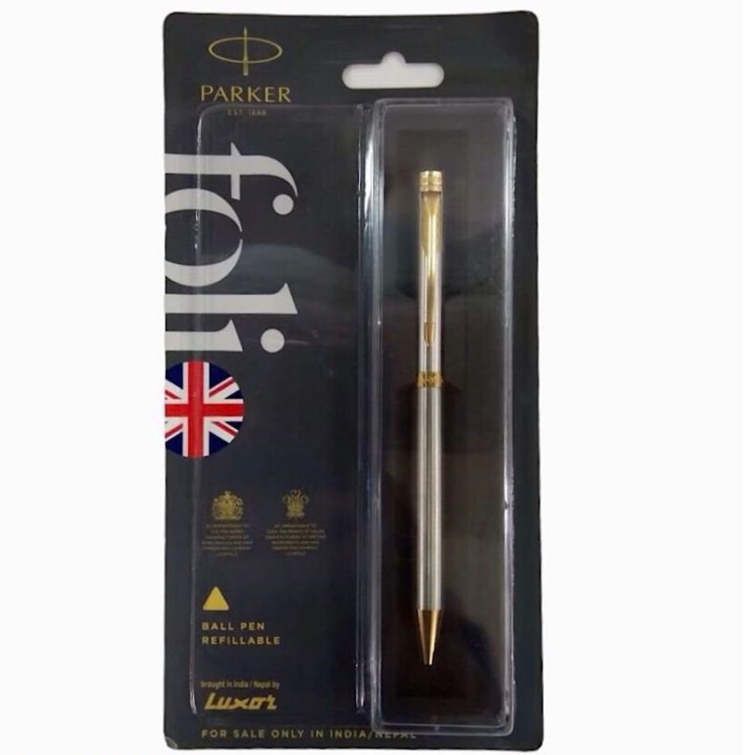 Parker Folio Stainless Steel Ball Pen