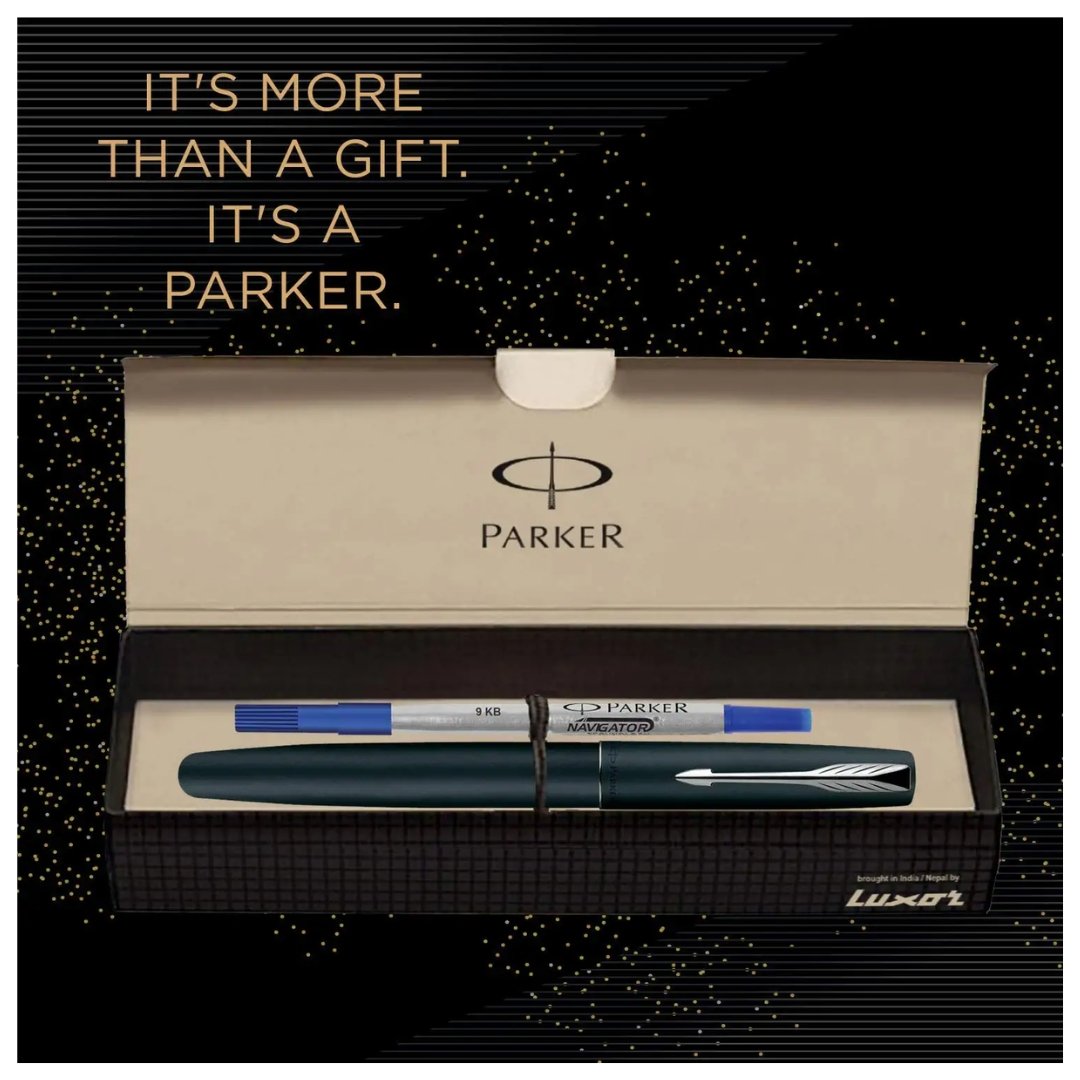 Parker Frontier Matte Black CT Roller Ball Pen