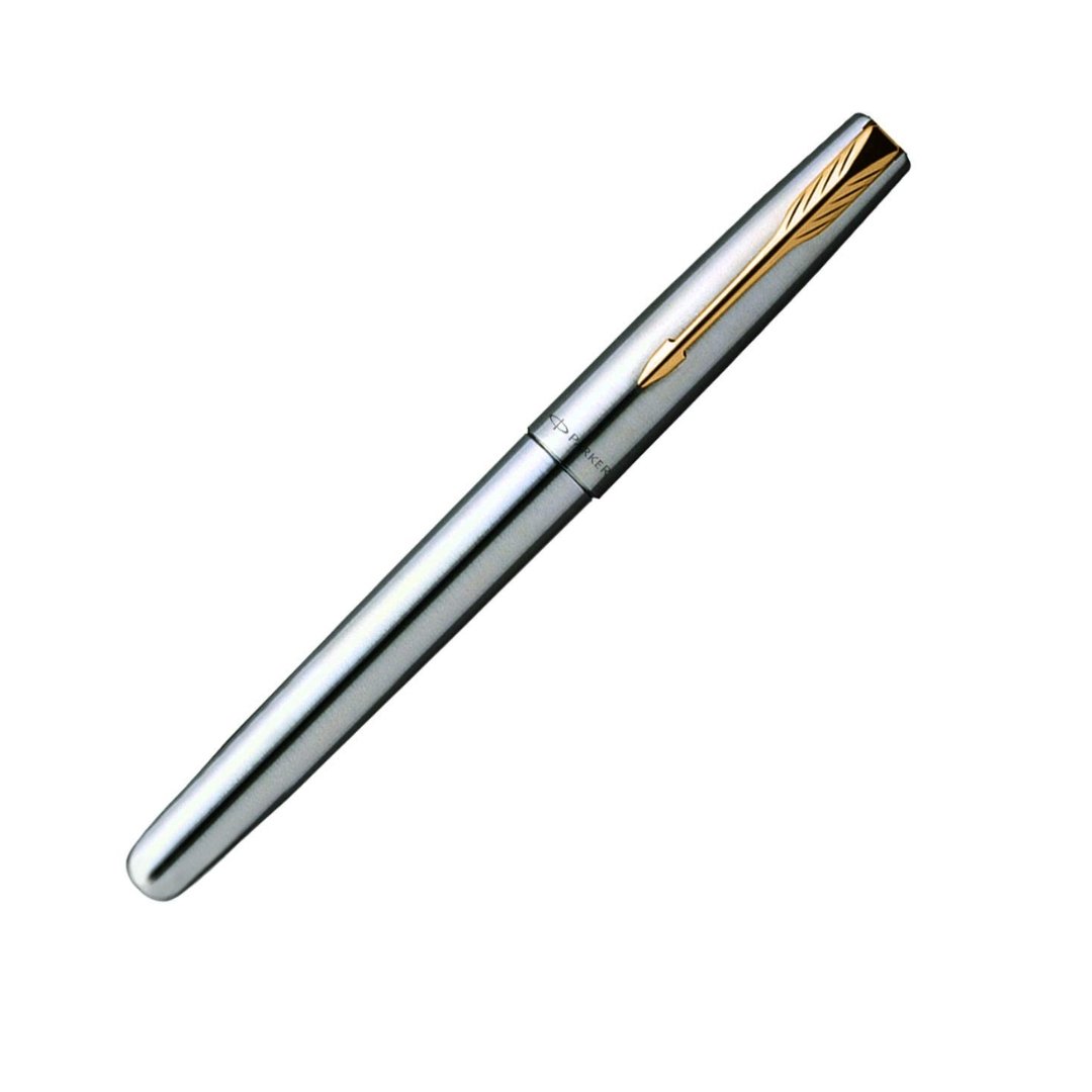 Parker Frontier Stainless Steel GT Roller Ball  Pen
