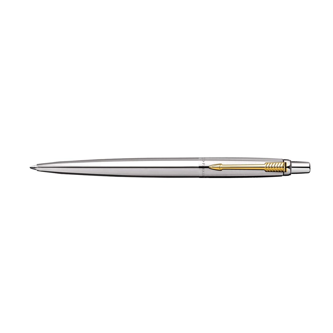 Parker Jotter Stainless Steel Ball Pen Gold Trim