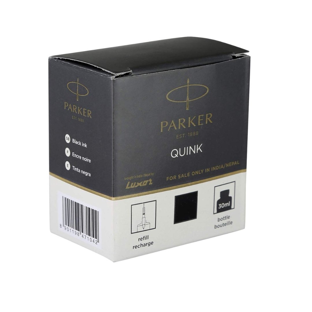 Parker Quink Ink Bottle (Black Ink)