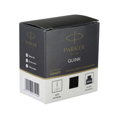 Parker Quink Ink Bottle (Black Ink)