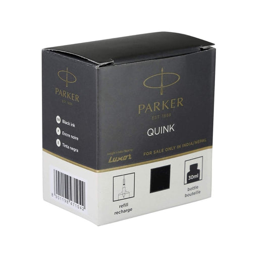 Parker Quink Ink Bottle (Black Ink)