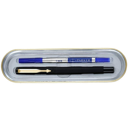Parker Vector Black Roller Ball Pen Gold Trim