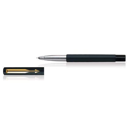 Parker Vector Black Roller Ball Pen Gold Trim