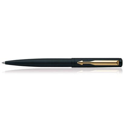 Parker Vector Matte Black Ball Pen Gold Trim