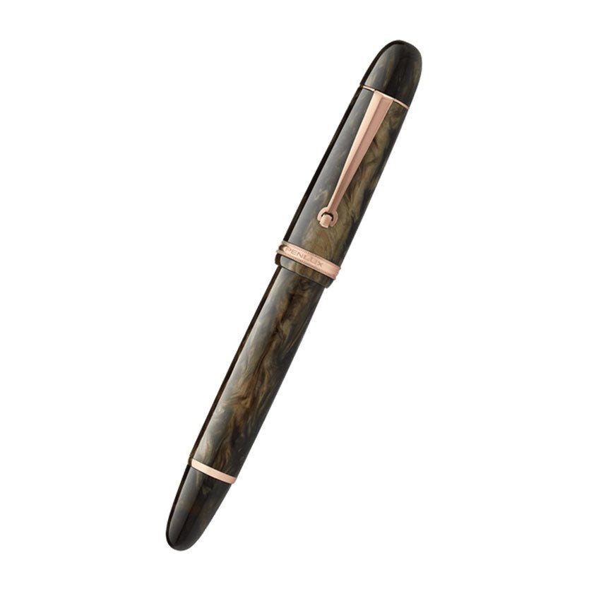 Penlux Grande Brown Wave Fountain Pen