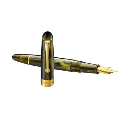 Penlux Masterpiece Delgado Moss (Green) Fountain Ink Pen