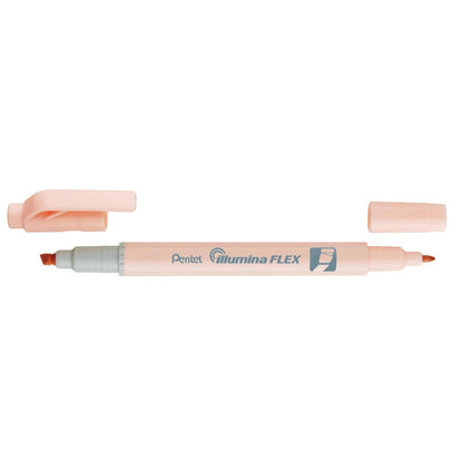 Pentel Dual Tip Highlighter Pastel Illumina Flex (Twn)