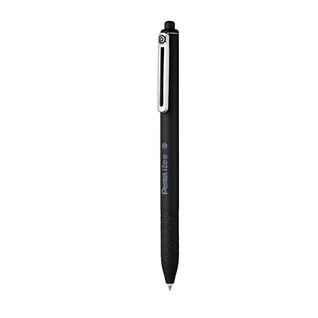 Pentel Izee Click Ballpoint 0.7mm Pens Pack of 15