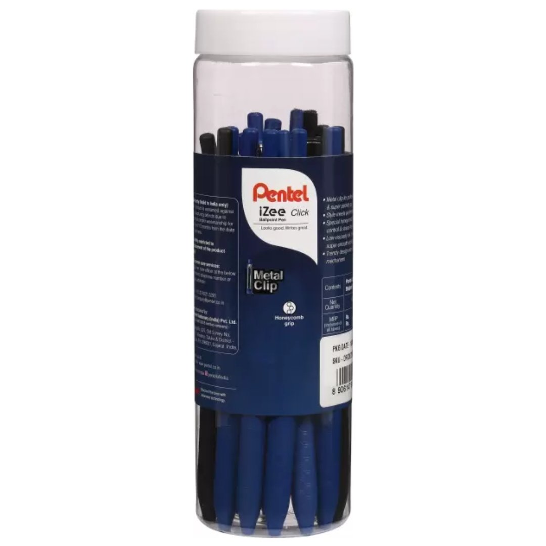 Pentel Izee Click Ballpoint Pen (Pack of 15)