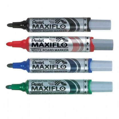 Pentel Maxiflow Medium Bullet Point Whiteboard Marker