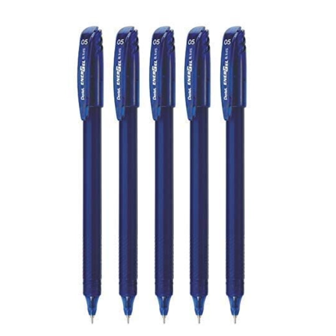 Pentel Roller Gel Pen (7Blue/3Black)