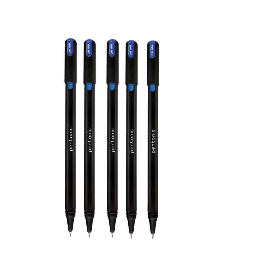 Pentonic 0.6mm Gel Pens Pack of 5