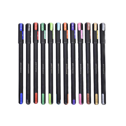 Pentonic Multicolour 0.6mm Gel Pen Set With Hard Box Case