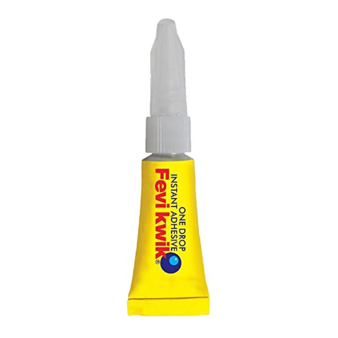 Pidilite Multi-Purpose Fevikwik Gel One Drop Instant Adhesive (2g)-Pack of 12