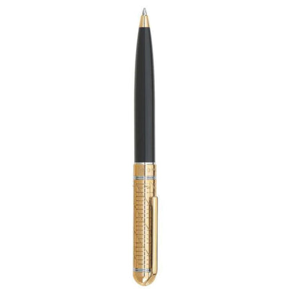 Pierre Cardin Crown Black & Gold Ball Pen