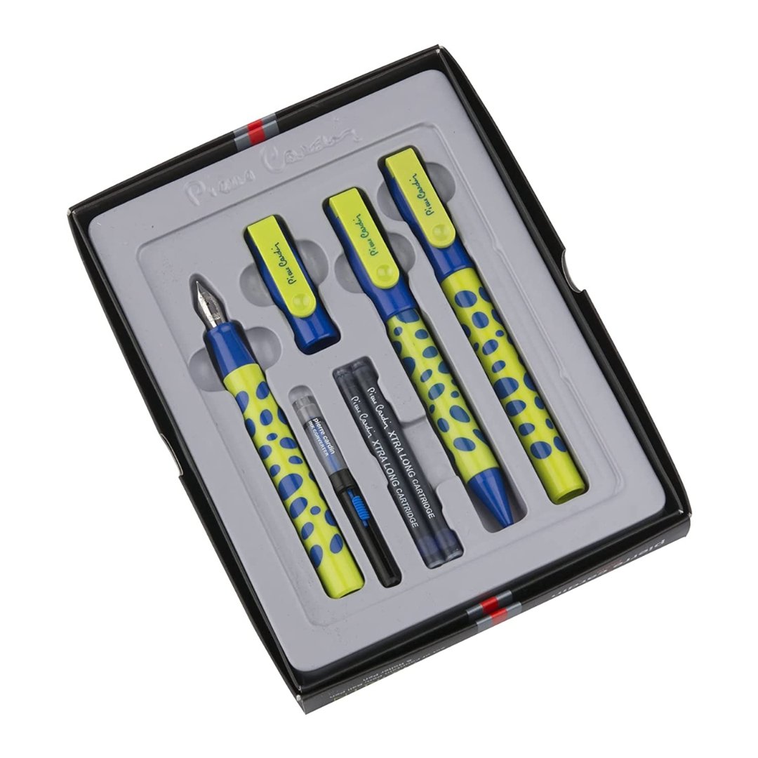 Pierre Cardin Evergreen Set Of Fountain Pen, Ball Pen, Roller Pen