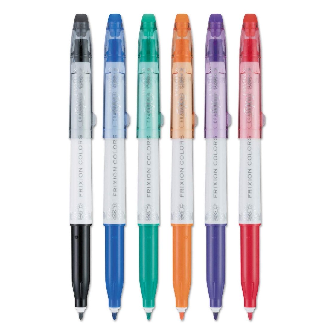 Pilot Frixion Color Pen Pack Of 6